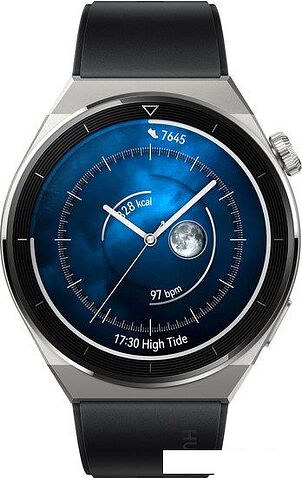 Умные часы Huawei Watch GT 3 Pro Titanium 46 мм (серый/черный)