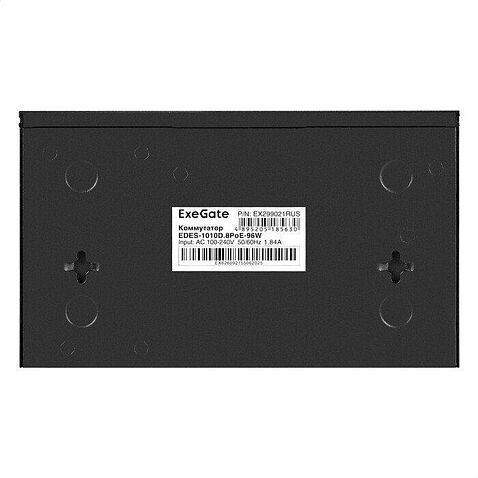 Неуправляемый коммутатор ExeGate EDES-1010D.8PoE-96W