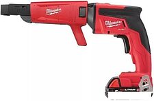 Шуруповерт для гипсокартона Milwaukee M18 FSGC-202X 4933459199 (с 2-мя АКБ, кейс) Шуруповерт для гипсокартона Milwaukee M18 FSGC-202X 4933459199 (с 2-мя АКБ, кейс)