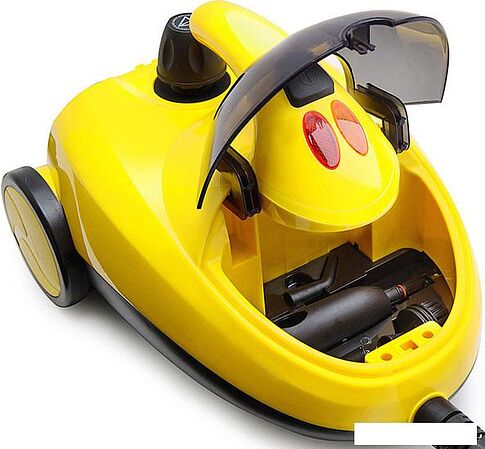 Пароочиститель Kitfort KT-908-2 (желтый)