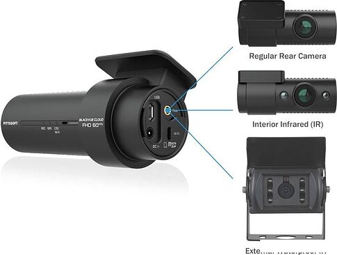 Автомобильный видеорегистратор BlackVue DR750X-1CH Plus
