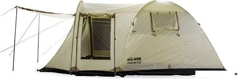 Кемпинговая палатка TRAMP Anaconda 4 v2 (песочный)