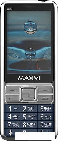 Мобильный телефон Maxvi X900 (маренго)
