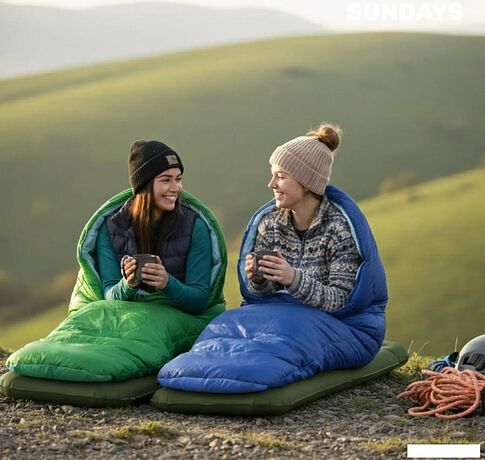 Спальный мешок Sundays ZC-SB-S4 (4шт, синий)