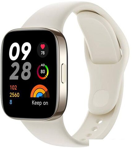 Умные часы Xiaomi Redmi Watch 3 (слоновая кость, международная версия)