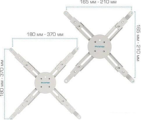 Кронштейн Kromax PROJECTOR-300 (белый)
