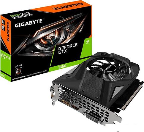 Видеокарта Gigabyte GeForce GTX 1650 D6 OC 4G 4GB GDDR6