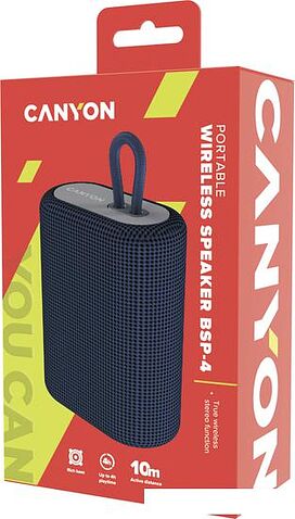 Беспроводная колонка Canyon CNE-CBTSP4BL