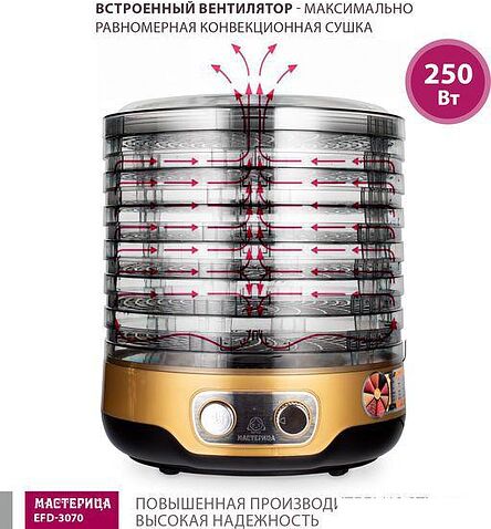 Сушилка для овощей и фруктов Мастерица EFD-3070