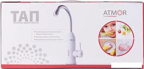 Водонагреватель Atmor Tap 3 кВт кран