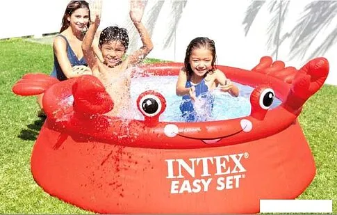 Надувной бассейн Intex Easy Set Веселый Краб 26100 (183х51)