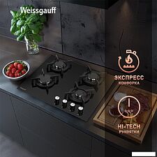 Варочная панель Weissgauff HG 640 BGV Варочная панель Weissgauff HG 640 BGV