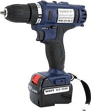 Дрель-шуруповерт WATT WAS-18 Li-2 101803102 (без кейса)