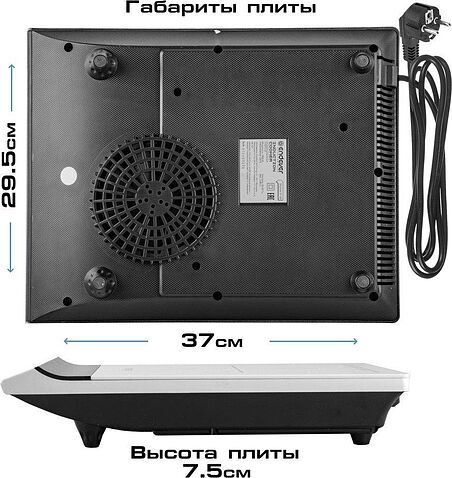 Настольная плита Endever Skyline IP-68