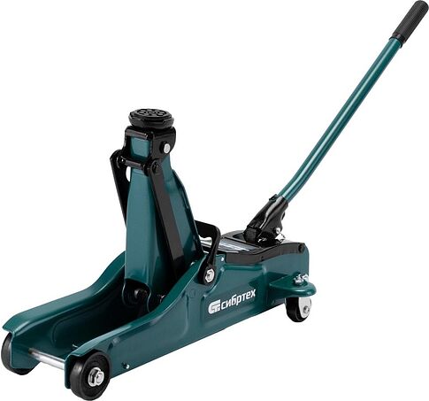 Подкатной домкрат СибрТех 50831 2т (кейс)