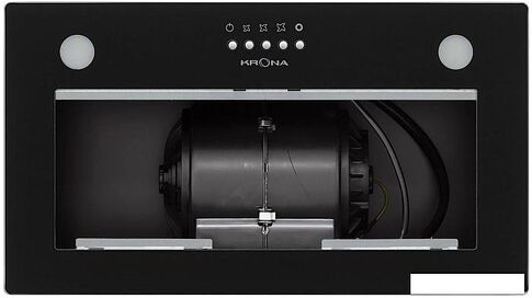 Кухонная вытяжка Krona Arven 500 Black PB (черный)