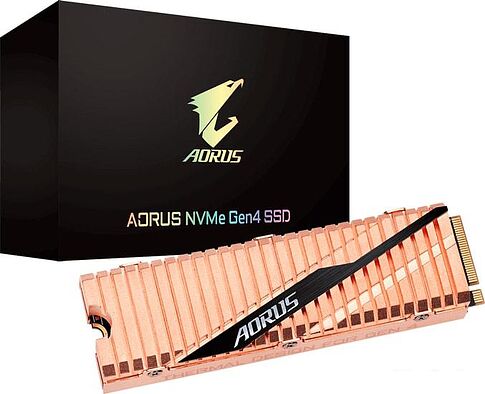 SSD Gigabyte Aorus NVMe Gen4 500GB GP-ASM2NE6500GTTD