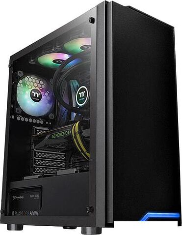 Корпус Thermaltake H100 TG CA-1M3-00M1WN-00