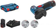 Угловая шлифмашина Bosch GWS 12V-76 Professional 06019F200B (с 2-мя АКБ, 3.0 Ah, кейс) Угловая шлифмашина Bosch GWS 12V-76 Professional 06019F200B (с 2-мя АКБ, 3.0 Ah, кейс)