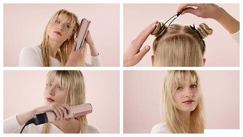 Выпрямитель Dyson Airstrait (с переходником на евровилку, янтарный шелк)