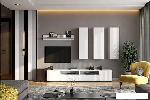 Тумба NN мебель Токио 00-00106072 (белый текстурный)