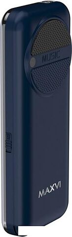 Кнопочный телефон Maxvi P18i (синий)