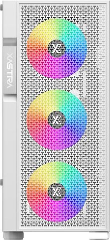 Корпус XASTRA A302 4FRGB WH (белый)