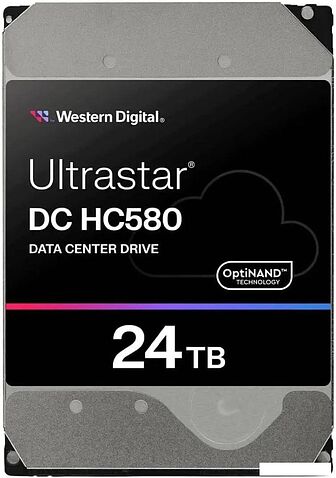 Жесткий диск WD Ultrastar DC HC580 24TB WUH722424ALE604