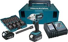 Ударный гайковерт Makita DTW285RFJX (с 2-мя АКБ, кейс)