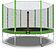 Батут DFC Trampoline Fitness 12FT-TR-LG