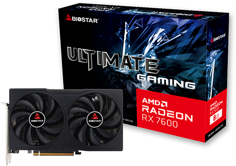Видеокарта BIOSTAR Radeon RX 7600 8GB GDDR6 VA7606RM81