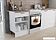 Готовая кухня Горизонт Paola 240 (белый)