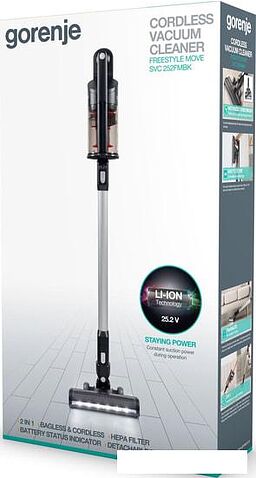 Пылесос Gorenje SVC252FMBK