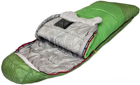 Спальный мешок AlexikA Forester (зеленый, левая молния)