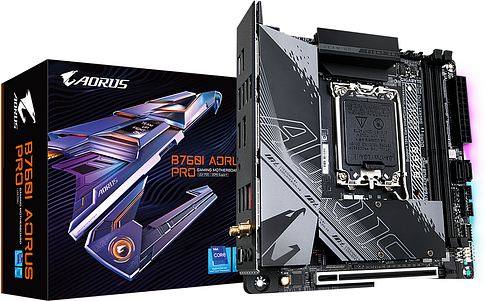 Материнская плата Gigabyte B760I Aorus Pro (rev. 1.x)