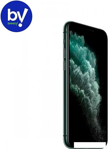 Смартфон Apple iPhone 11 Pro Max 64GB Воcстановленный by Breezy, грейд A (темно-зеленый)