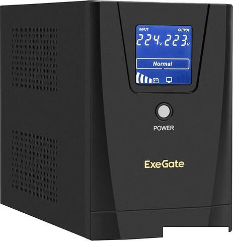 Источник бесперебойного питания ExeGate SpecialPro Smart LLB-1500.LCD.AVR.8C13 EP285501RUS