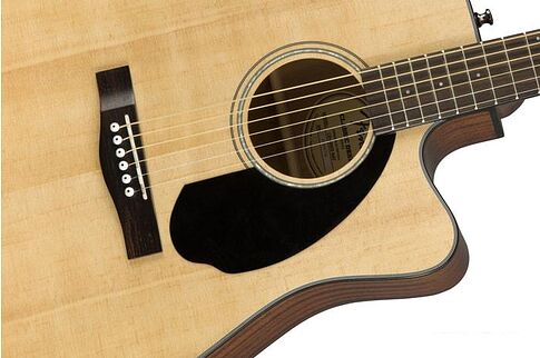 Электроакустическая гитара Fender CD-60SCE Natural