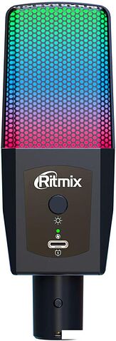 Проводной микрофон Ritmix RDM-170 (черный)