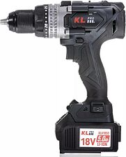 Ударная дрель-шуруповерт KLPRO KLDM18BHX-50 (с 2-мя АКБ, кейс)