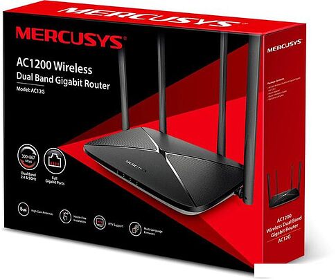 Wi-Fi роутер Mercusys AC1200G