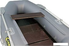 Гребная лодка Leader Компакт-240 ФС (серый)