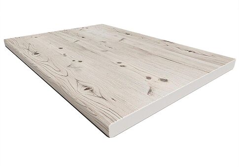 Готовая кухня Интерлиния Мила Шато 1.5x2.5 левая (луна/луна/бискайская сосна)