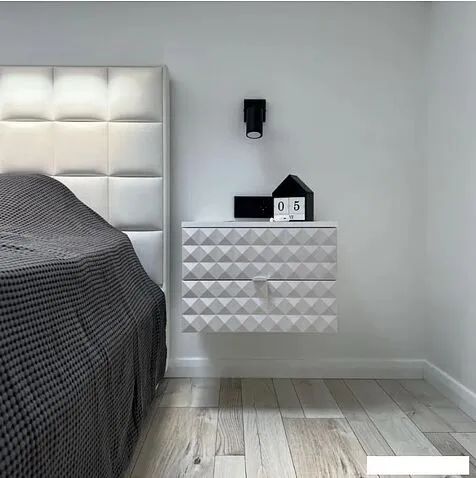 Тумба Shtabe Simple 7002 эко (травертин/белый)