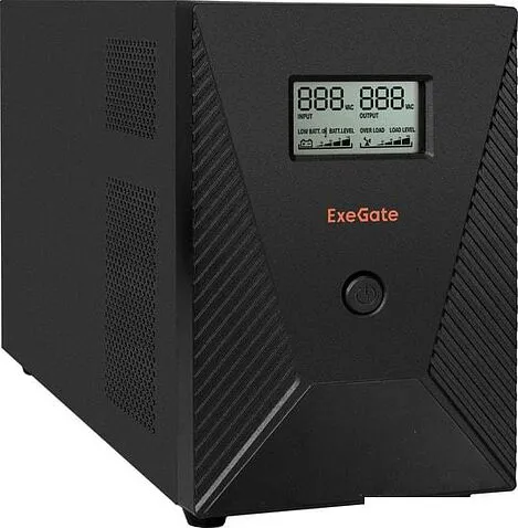 Источник бесперебойного питания ExeGate SpecialPro Smart LLB-3000.LCD.AVR.EURO.RJ.USB