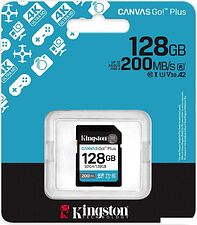 Карта памяти Kingston Canvas Go! Plus SDXC 128GB SDG4/128GB Карта памяти Kingston Canvas Go! Plus SDXC 128GB SDG4/128GB