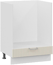 Шкаф напольный Трия Кимберли 1Н6Б (белый/крем)