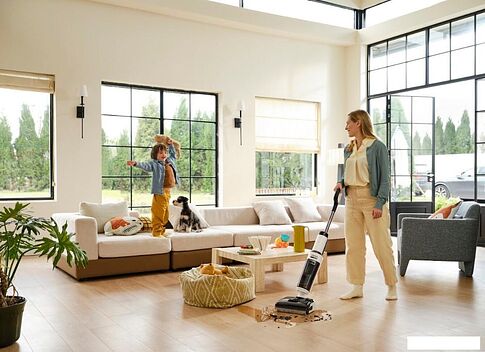 Вертикальный моющий пылесос Tineco Floor One S6 Stretch Max