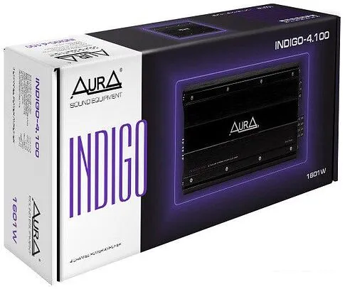 Автомобильный усилитель Aura Indigo-4.100