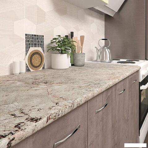 Готовая кухня Кортекс-мебель Корнелия Экстра 50р2д (дуб сонома/венге/марсель)